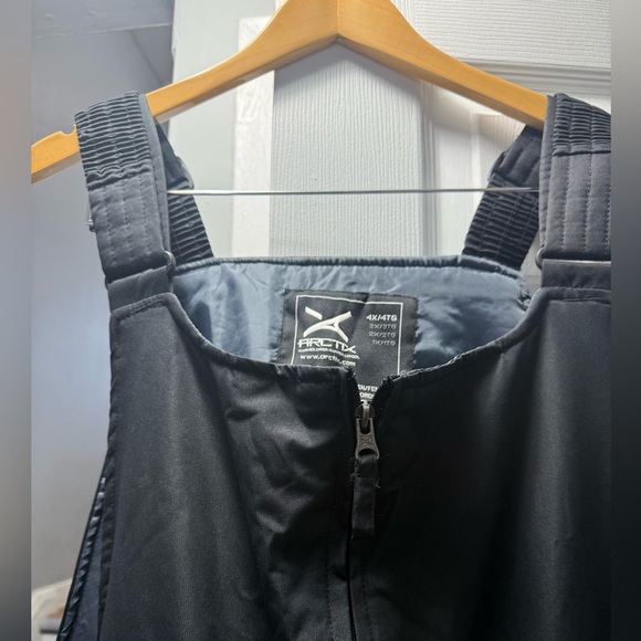 Arctix Black Insulated Snow Bib Overalls - Size 4XL - Picture 4 of 10